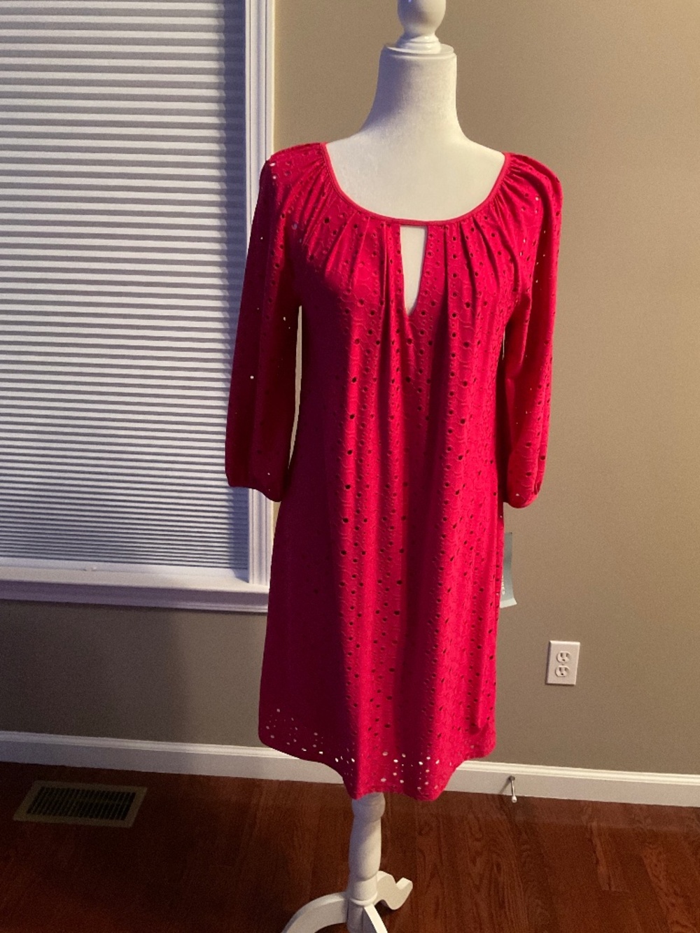 London Times Dress Fuchsia Size 10 - New With Tags